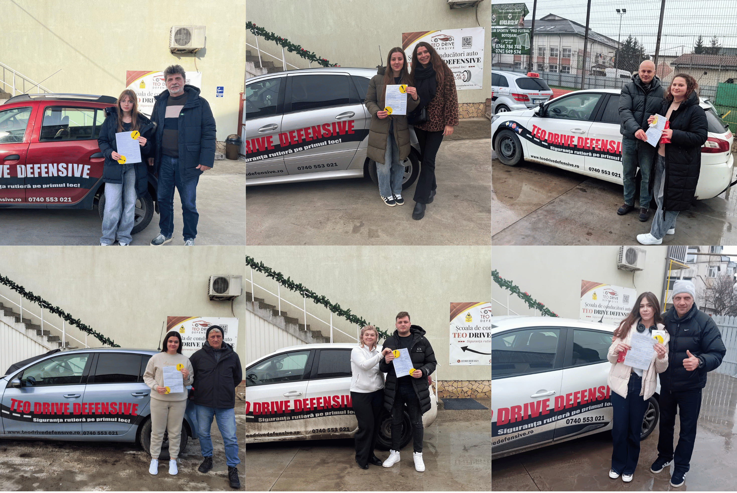 Varietate de instructori auto