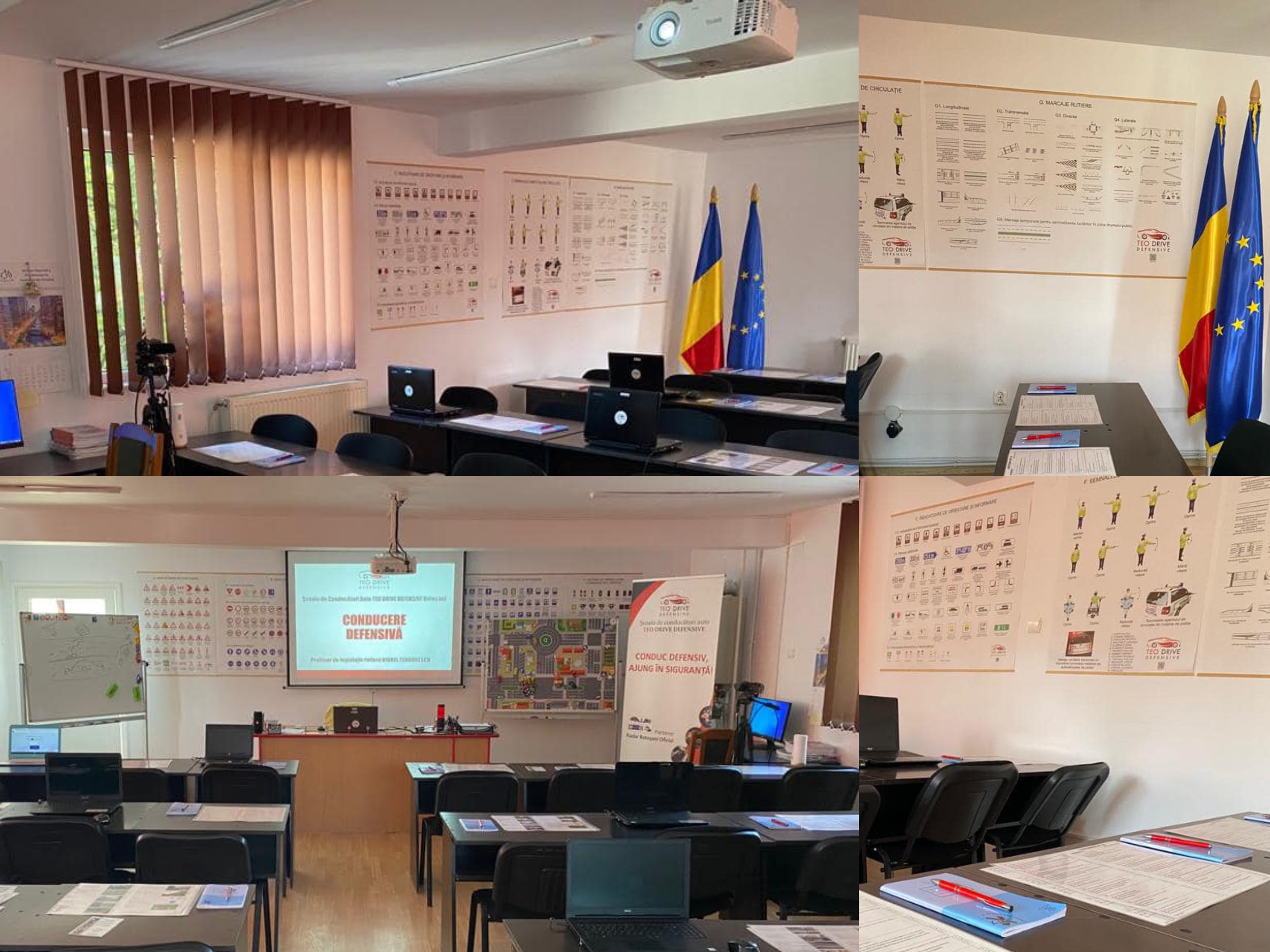 Planșe cu semnalizarea rutieră